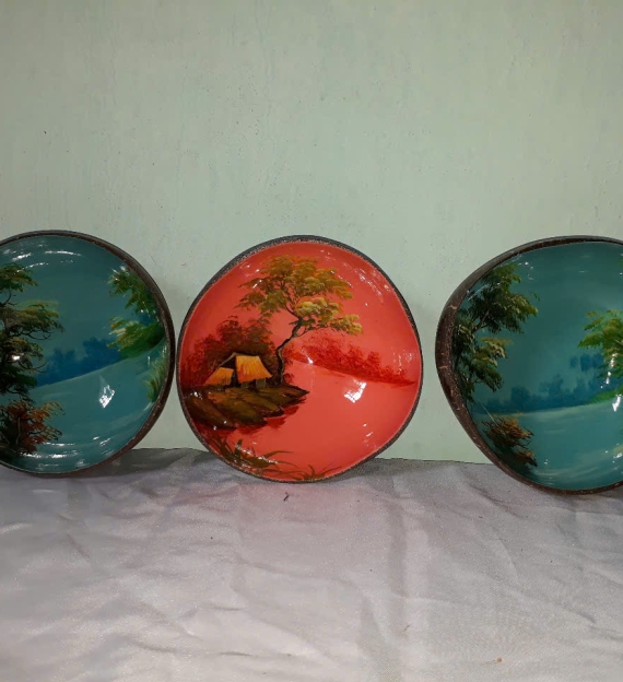 Coconut handicrafts 6