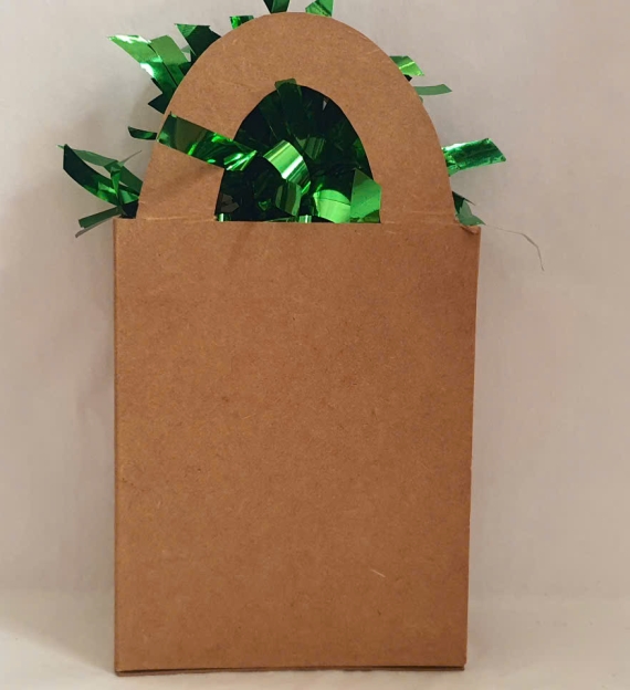 Foil and Paper Mini Tote Balloon Weight 4